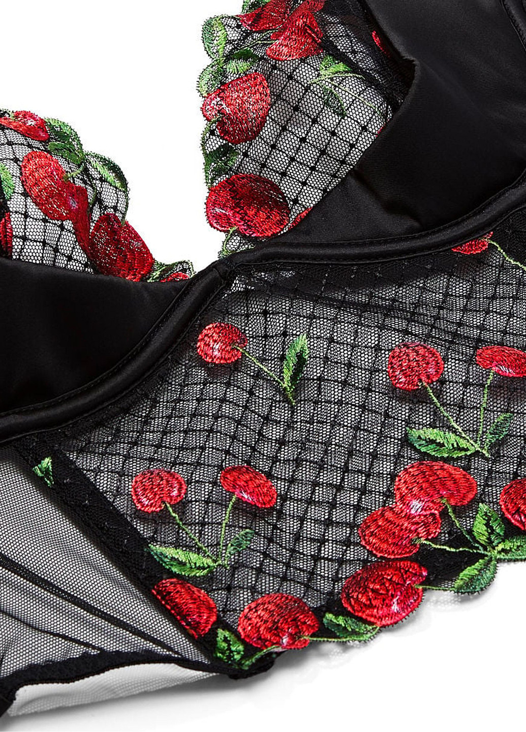 Темно-фиолетовый демисезонный комплект (бюстгальтер, трусики) Victoria's Secret