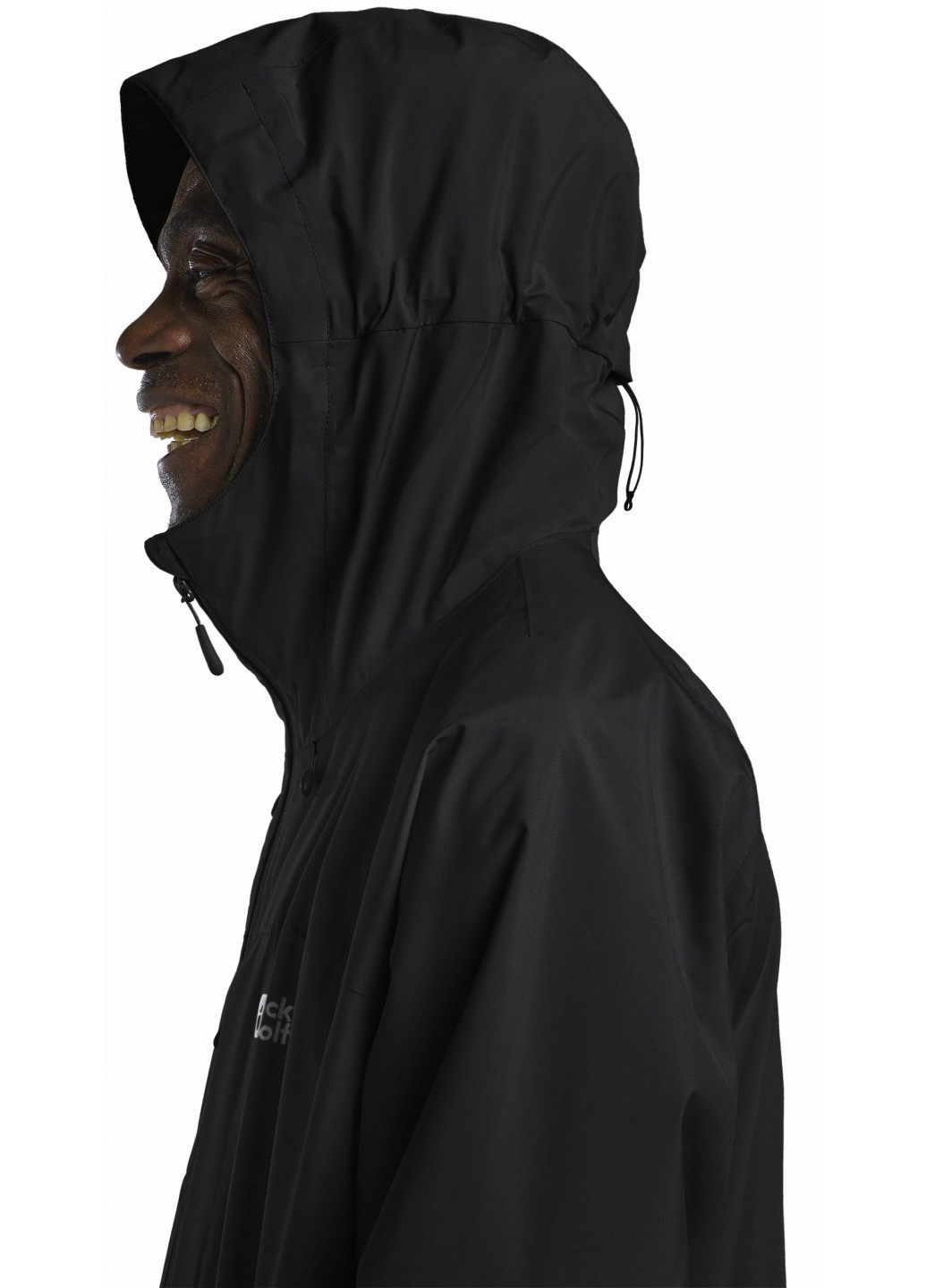 Черная демисезонная ветровка Jack Wolfskin TEMPEST 2L JKT M