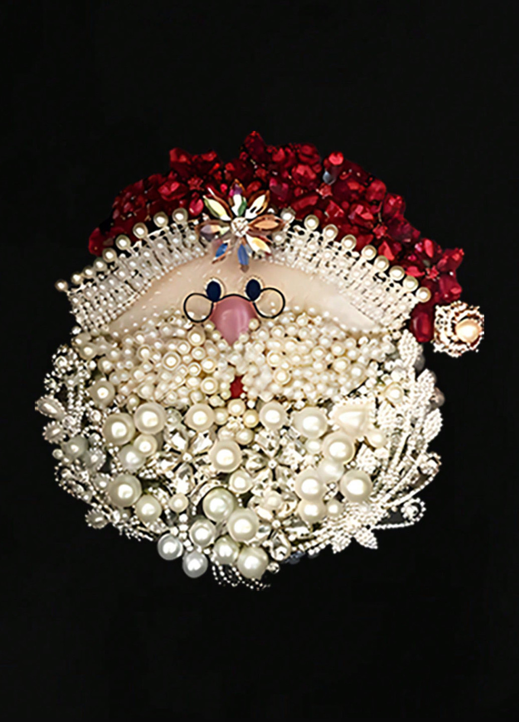 Черный свитшот SHEIN новогодний (332520439)