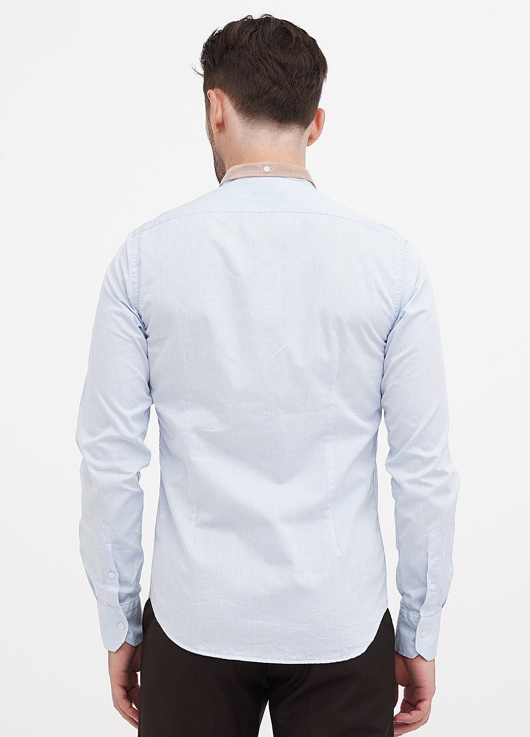 Светло-голубой классическая рубашка однотонная Liu Jo
