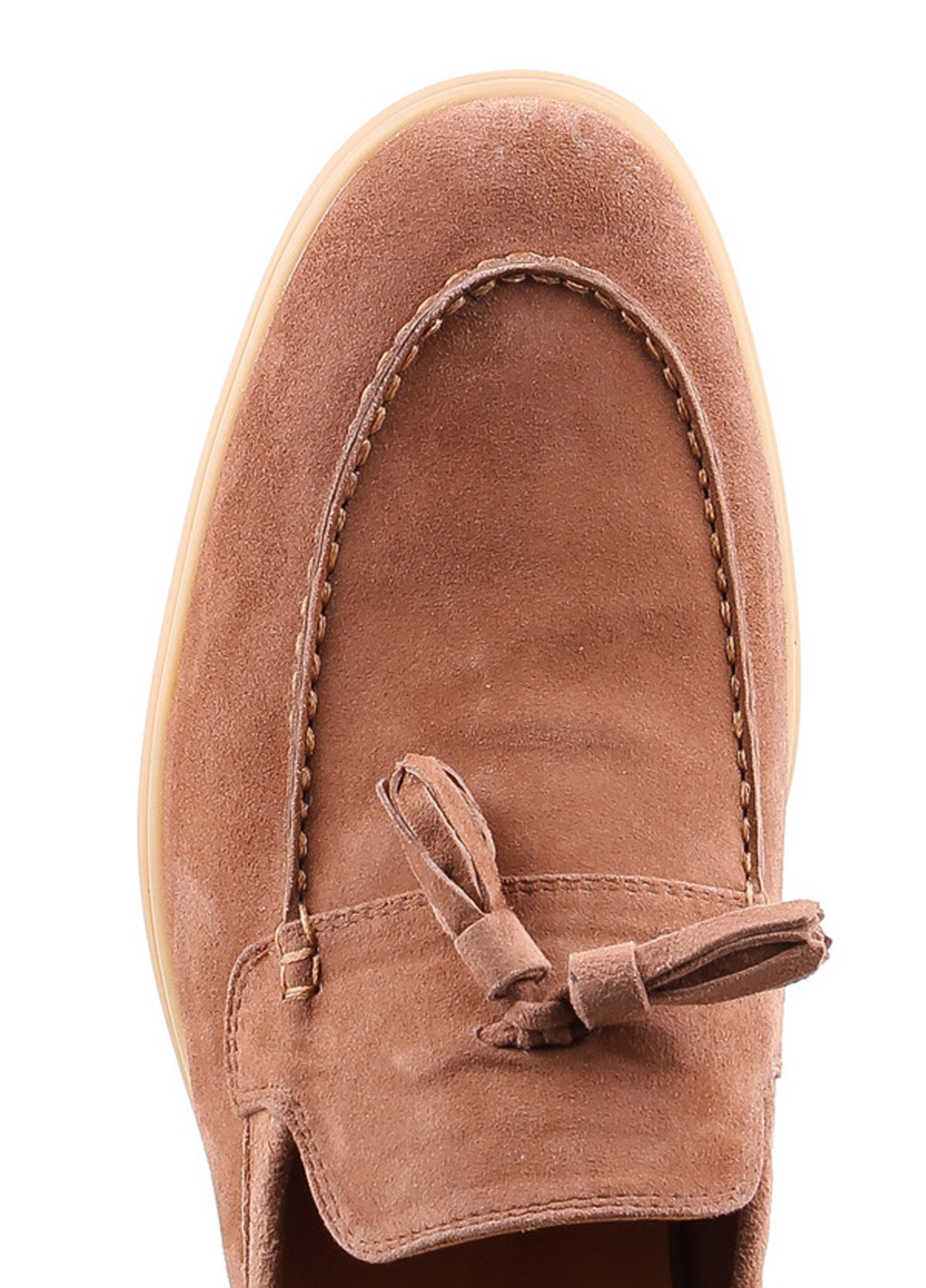 Светло-коричневые кэжуал туфли Le'BERDES без шнурков