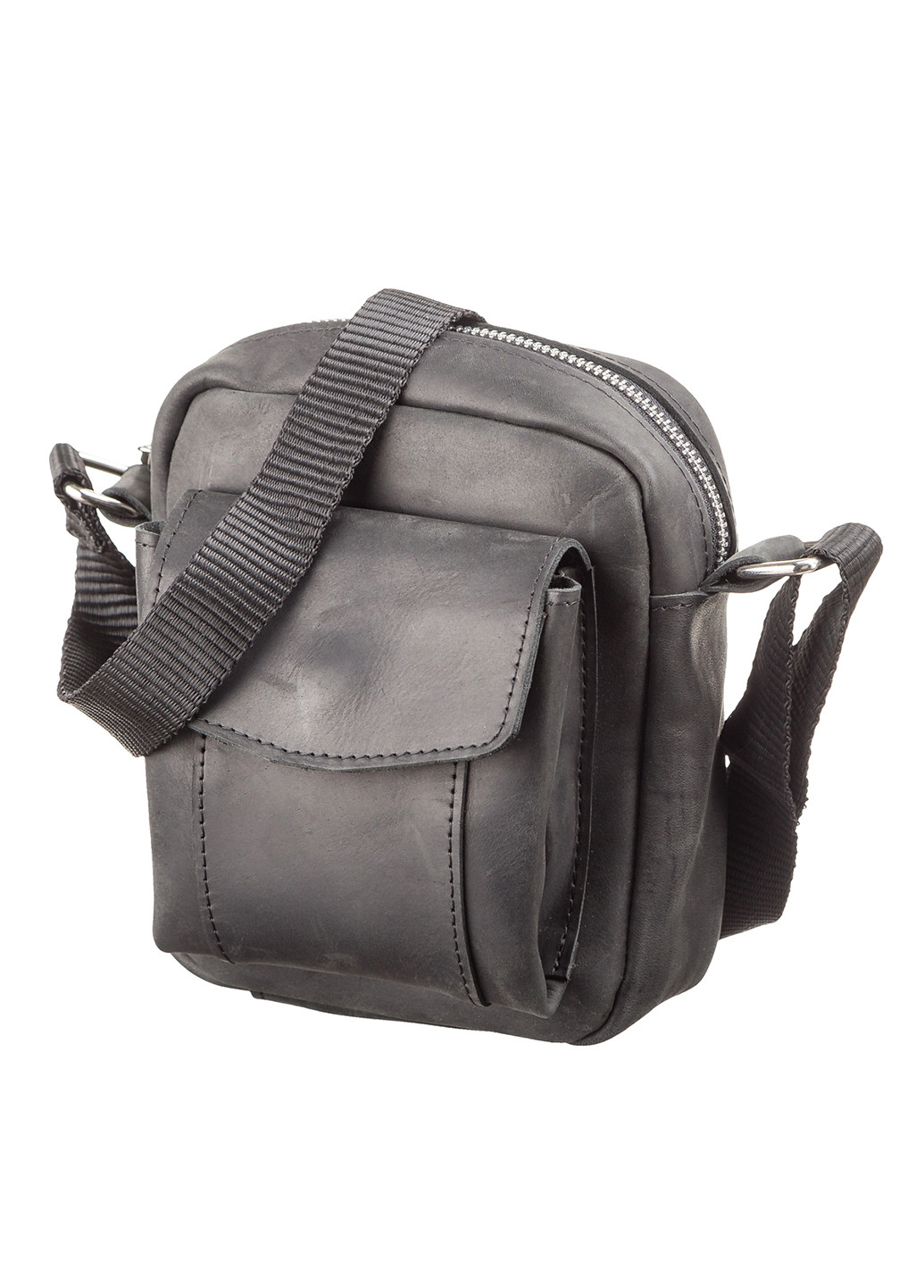 Чоловіча шкіряна сумка 14х16х5 см Shvigel (252133970)