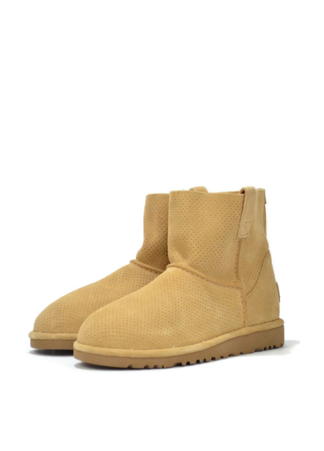 Песочные угги UGG с перфорацией