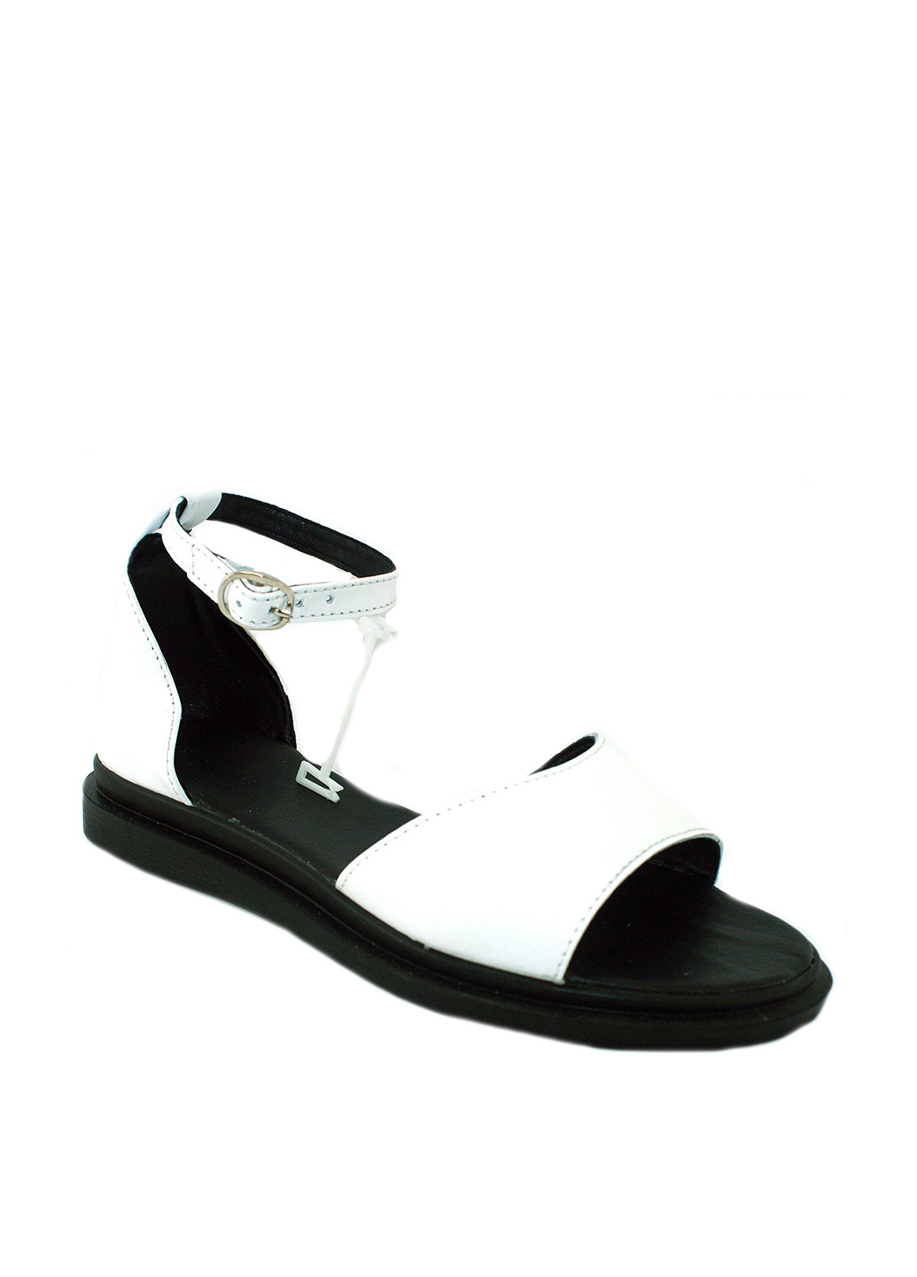 Белые босоножки Mila с ремешком
