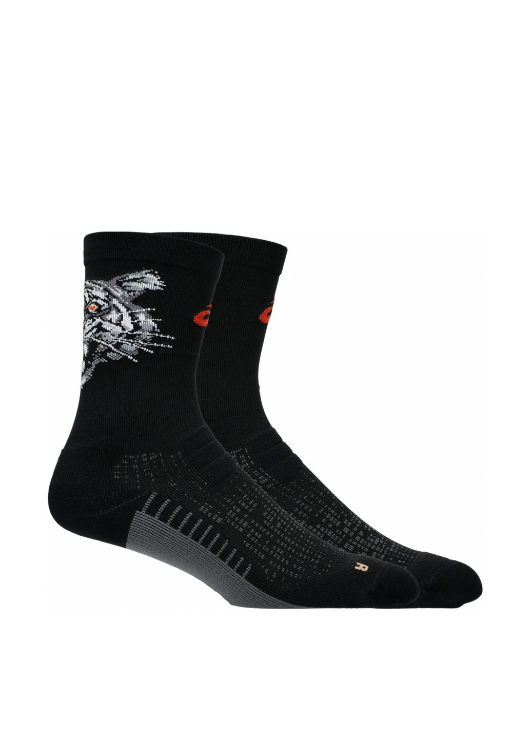 Чёрные носки Asics рисунки (366269481)