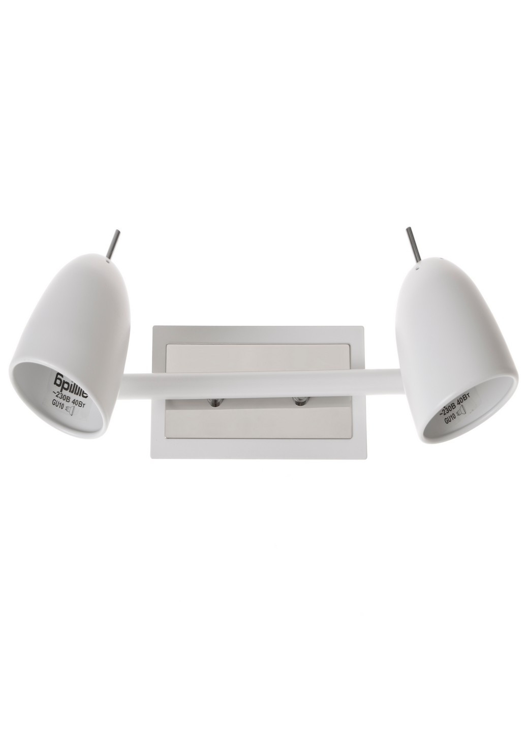 HTL-170/2 GU10 WH светильник спот Brille (185914100)