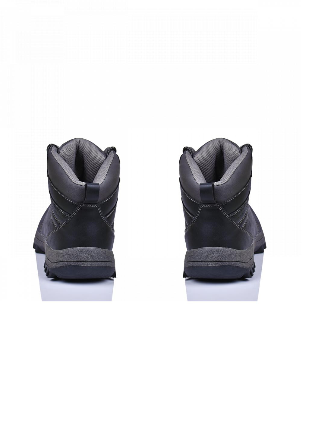 Черные зимние ботинки мужские 2859 No Brand