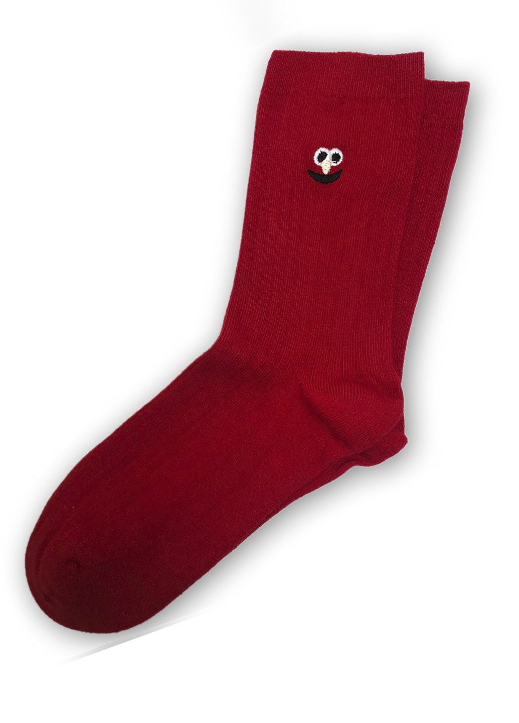 Красные носки daily premium смайлы Neseli рисунки (212374858)