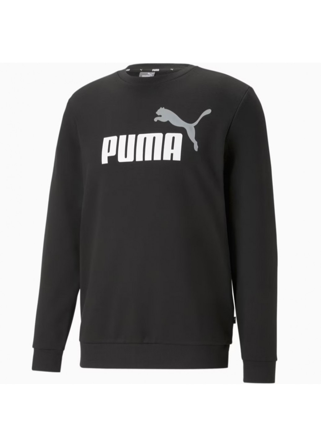 Світшот Puma - Прямий крій логотип чорний кежуал бавовна - (293151330)