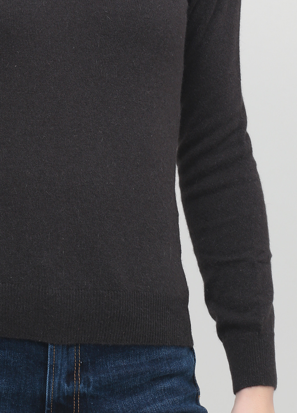 Кофейный демисезонный пуловер пуловер Alpha Massimo Rebecchi
