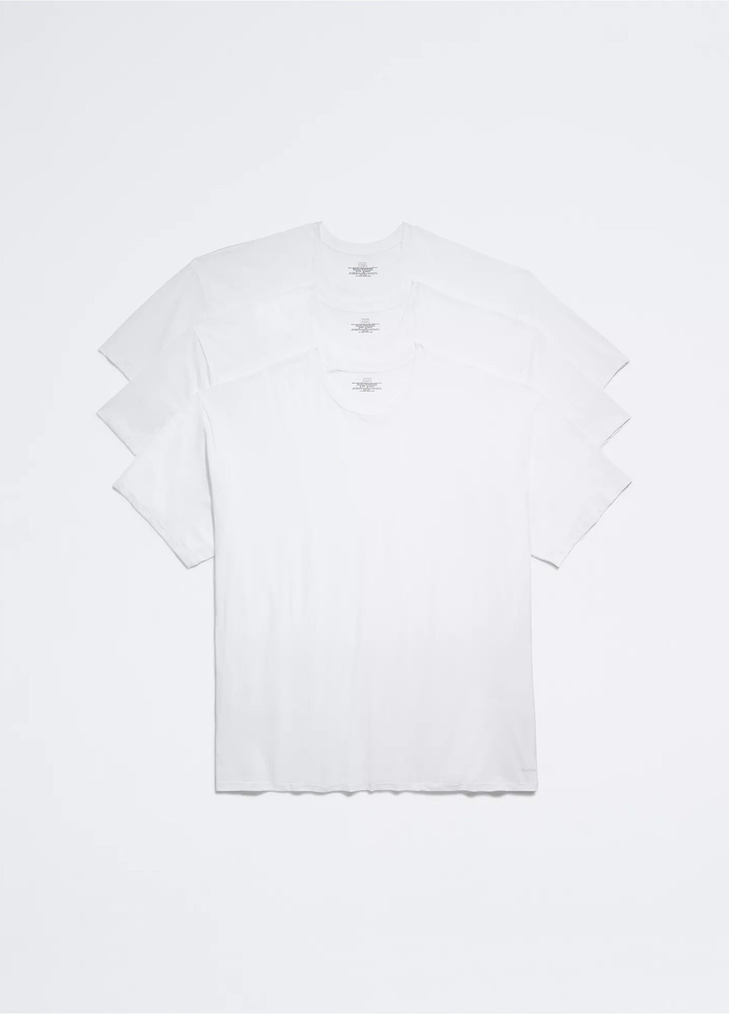 Белая футболка (3 шт.) Calvin Klein