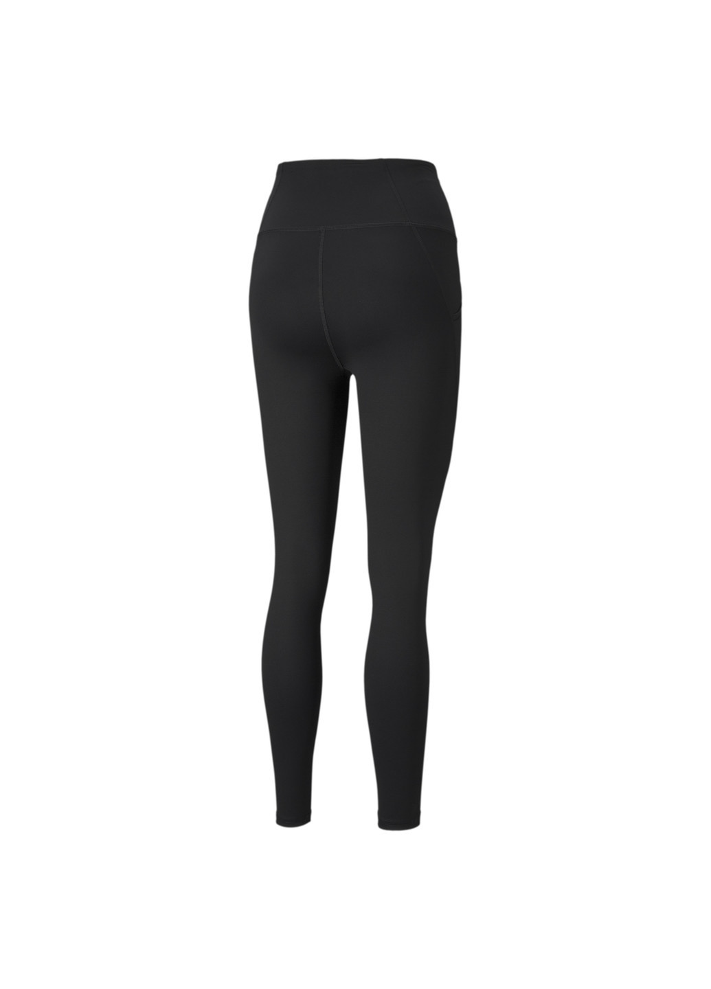 Черные летние леггинсы favourite forever high waist 7/8 women's training leggings Puma