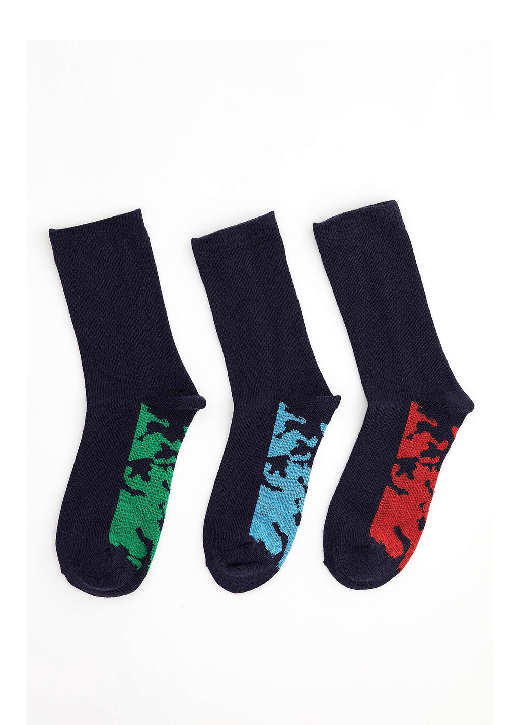 Шкарпетки(3шт) DeFacto комбіновані повсякденні
