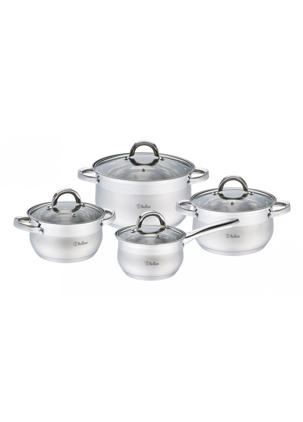 Набор кастрюль MONZA 8 пр BR-4008 Bollire (254651250)