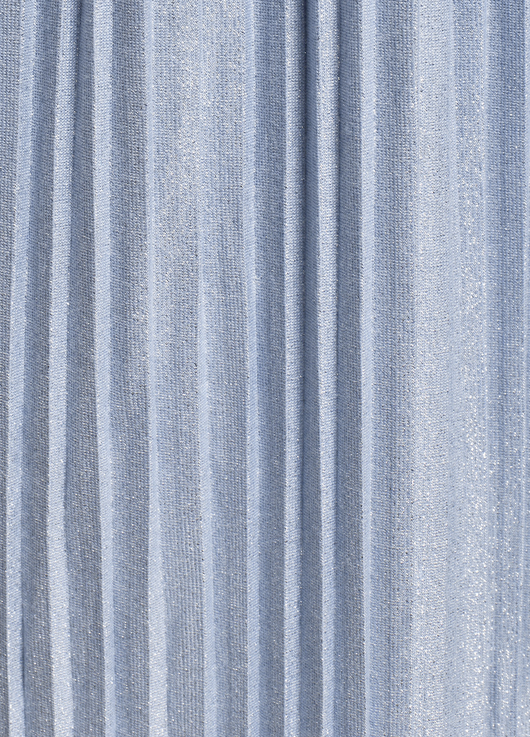 Серо-голубая кэжуал однотонная юбка Oodji плиссе