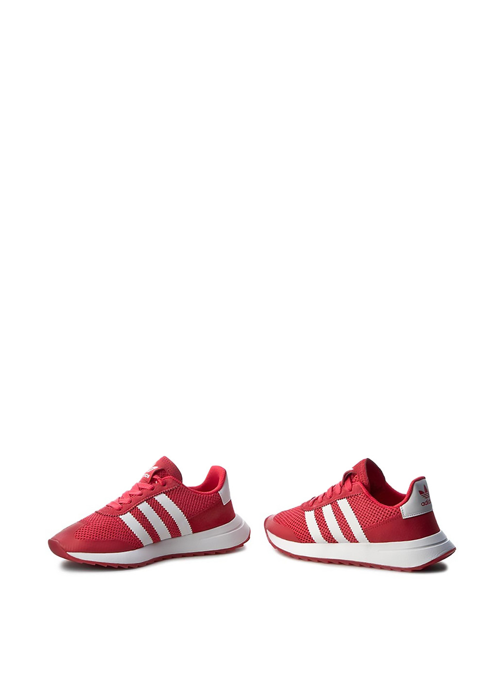 Красные демисезонные кроссовки adidas FLB W