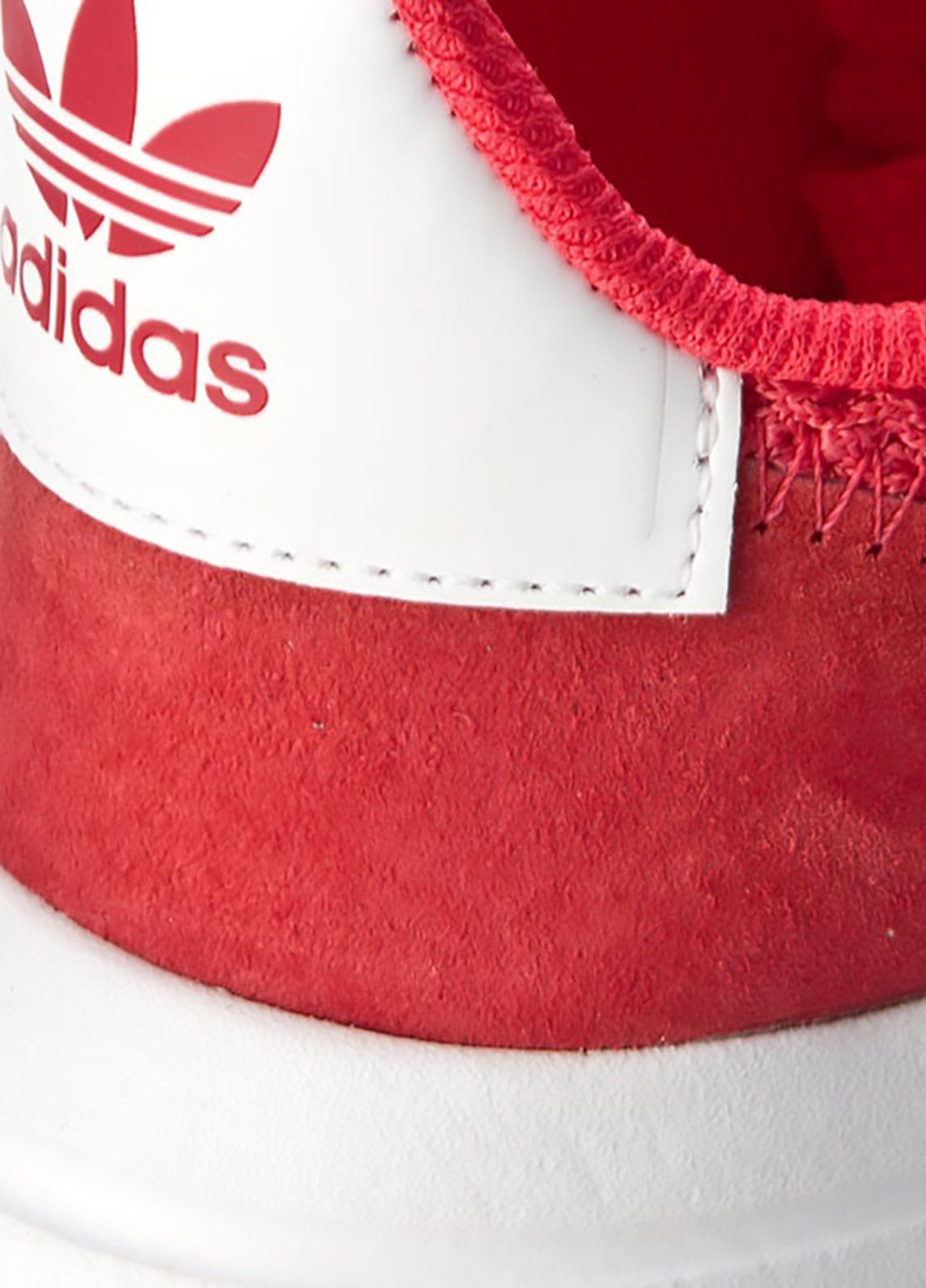 Червоні осінні кросівки adidas FLB W