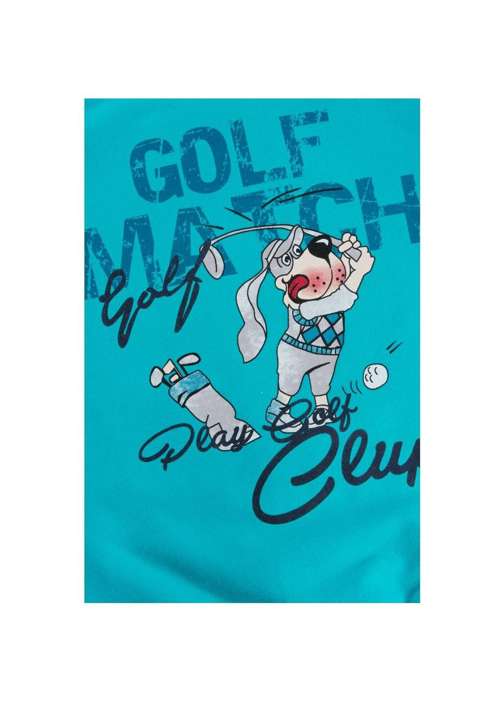 Бирюзовый демисезонный спортивный костюм бирюзовый с собачкой (7879-92b-blue) Breeze