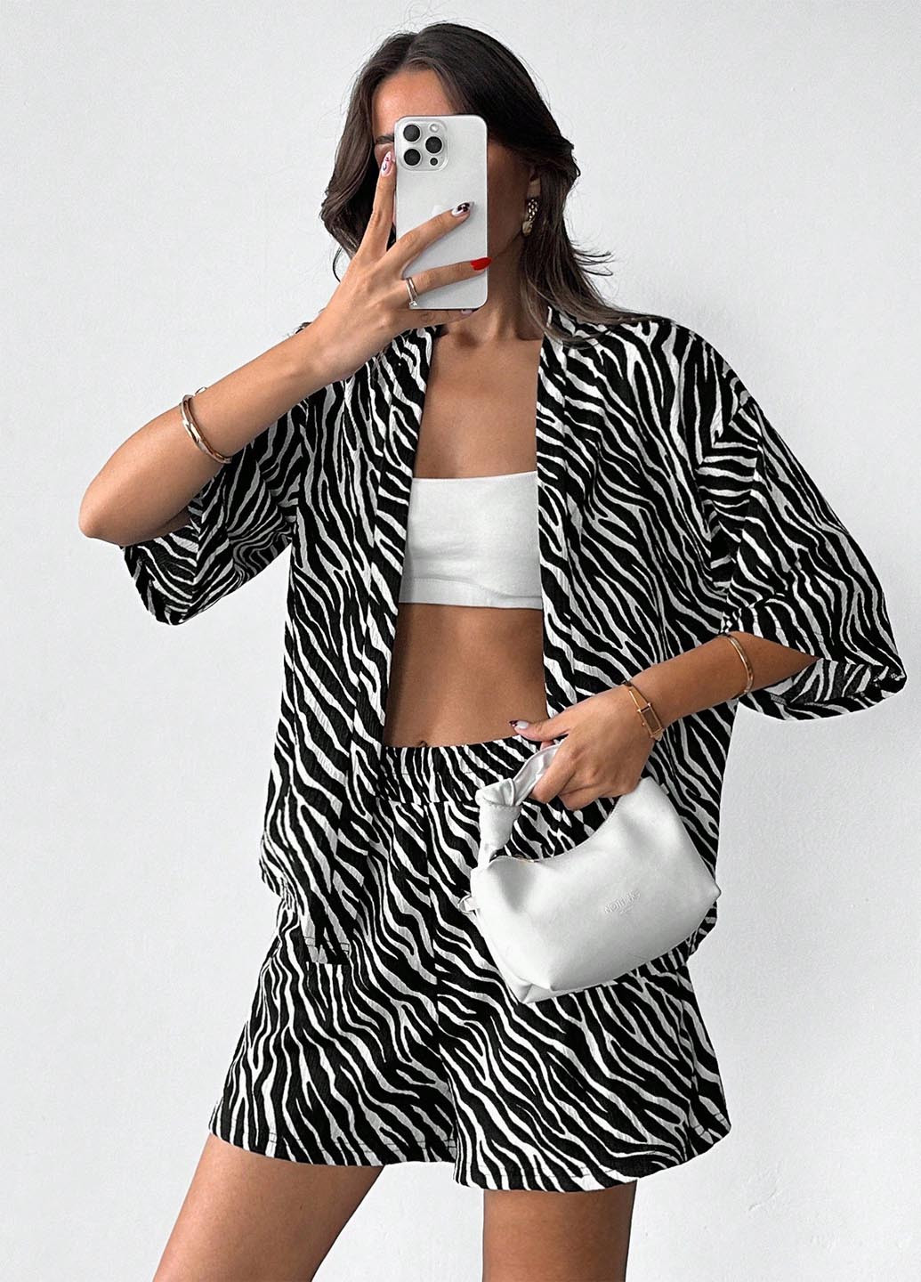 Костюм (блуза, шорти) SHEIN (366071153)