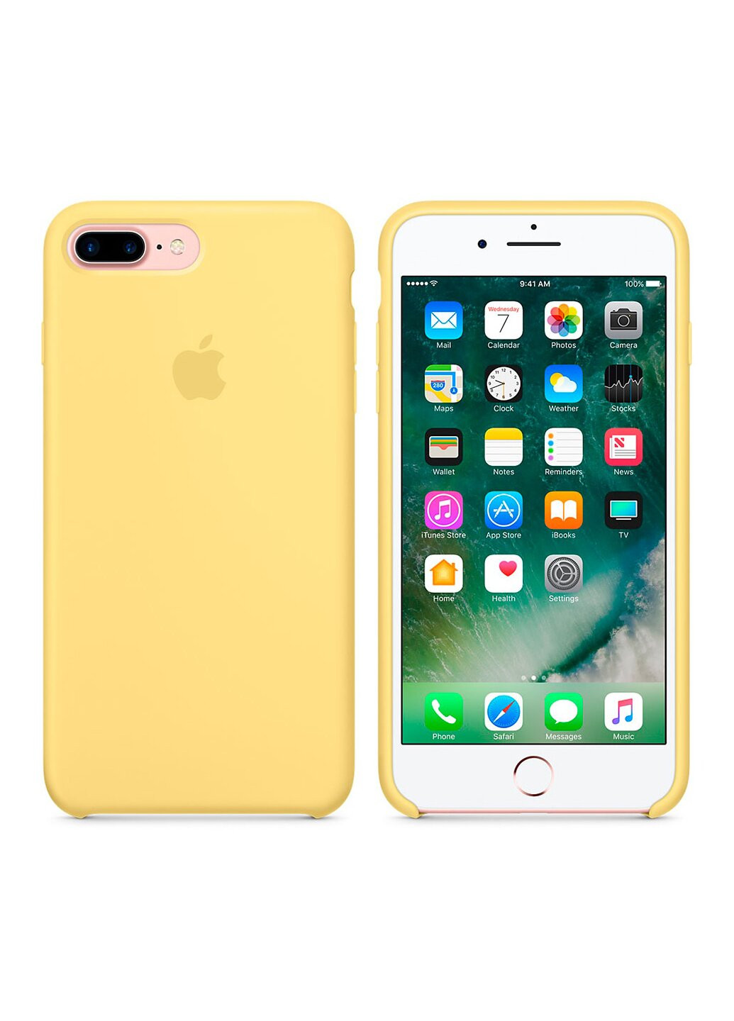 Чехол Silicone case for iPhone 7 Plus/8 Plus Pollen Apple (220821274)