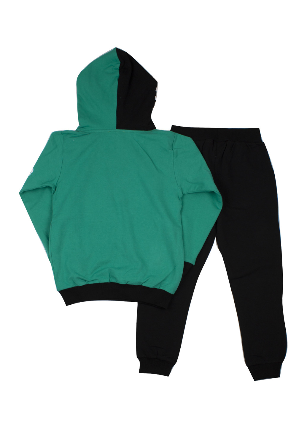 Зелений демісезонний костюм (худі, брюки) брючний Breeze
