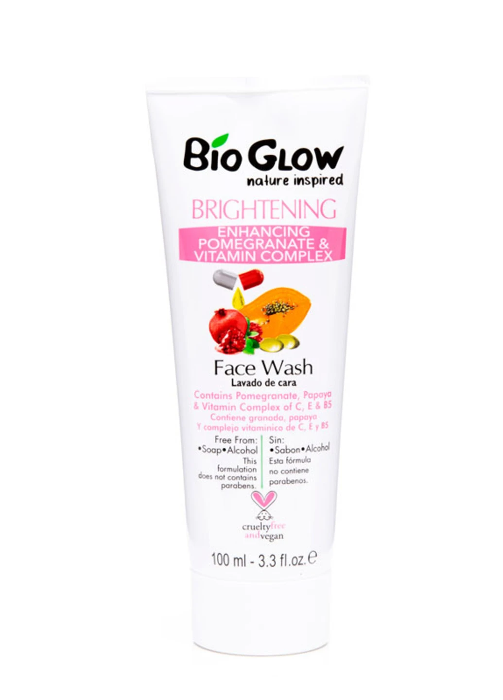 Гель для вмивання Face Wash Vitamin & Pomegranate 100 мл Bio Glow (250039004)
