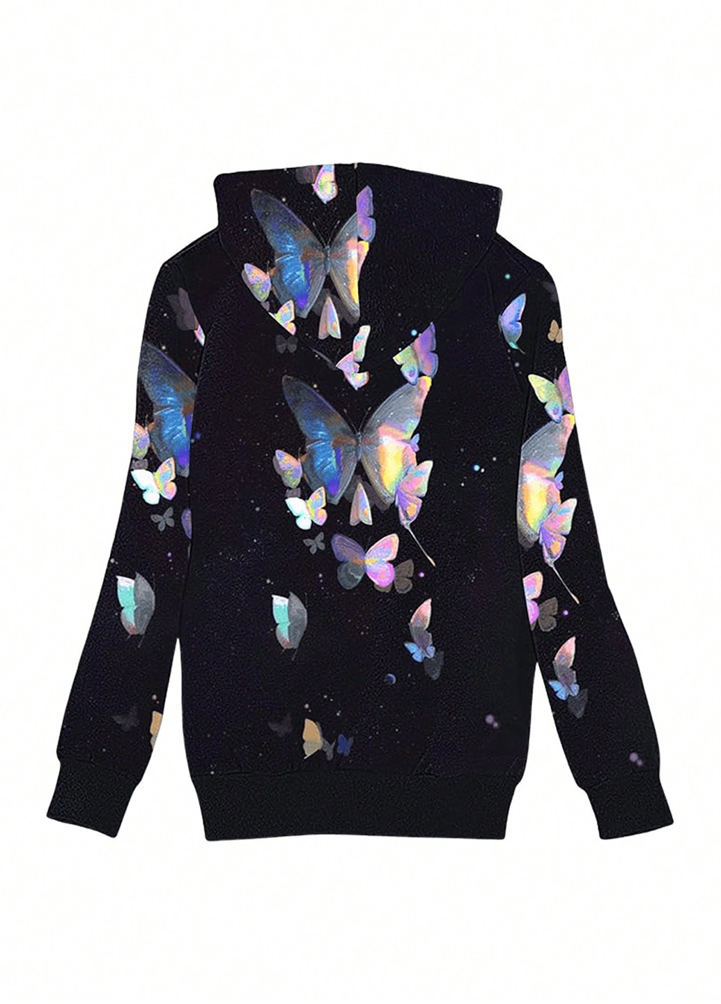 Черная демисезонная куртка SHEIN