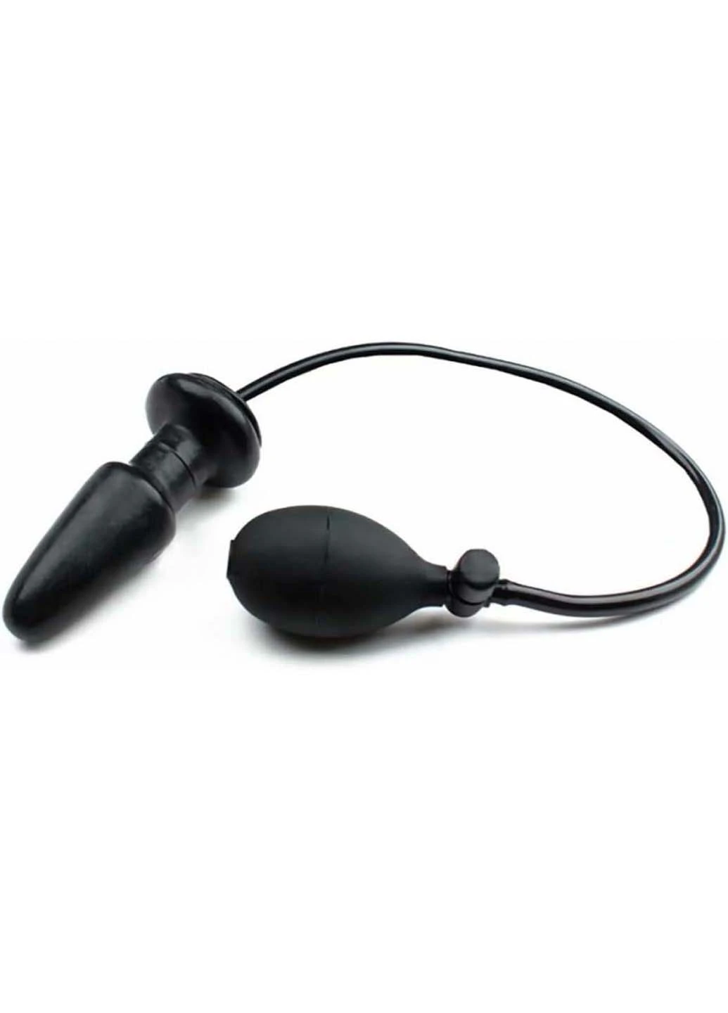 Латексная надувная анальная пробка с помпой 42-65 мм Bdsm4u (253486759)