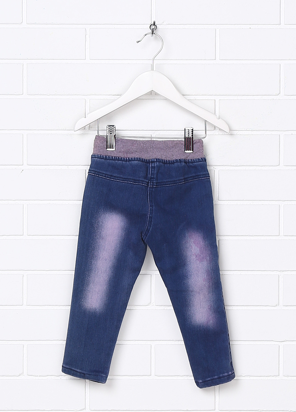 Синие демисезонные джинсы Minia