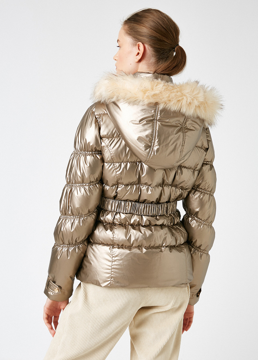 Бронзовая зимняя куртка KOTON