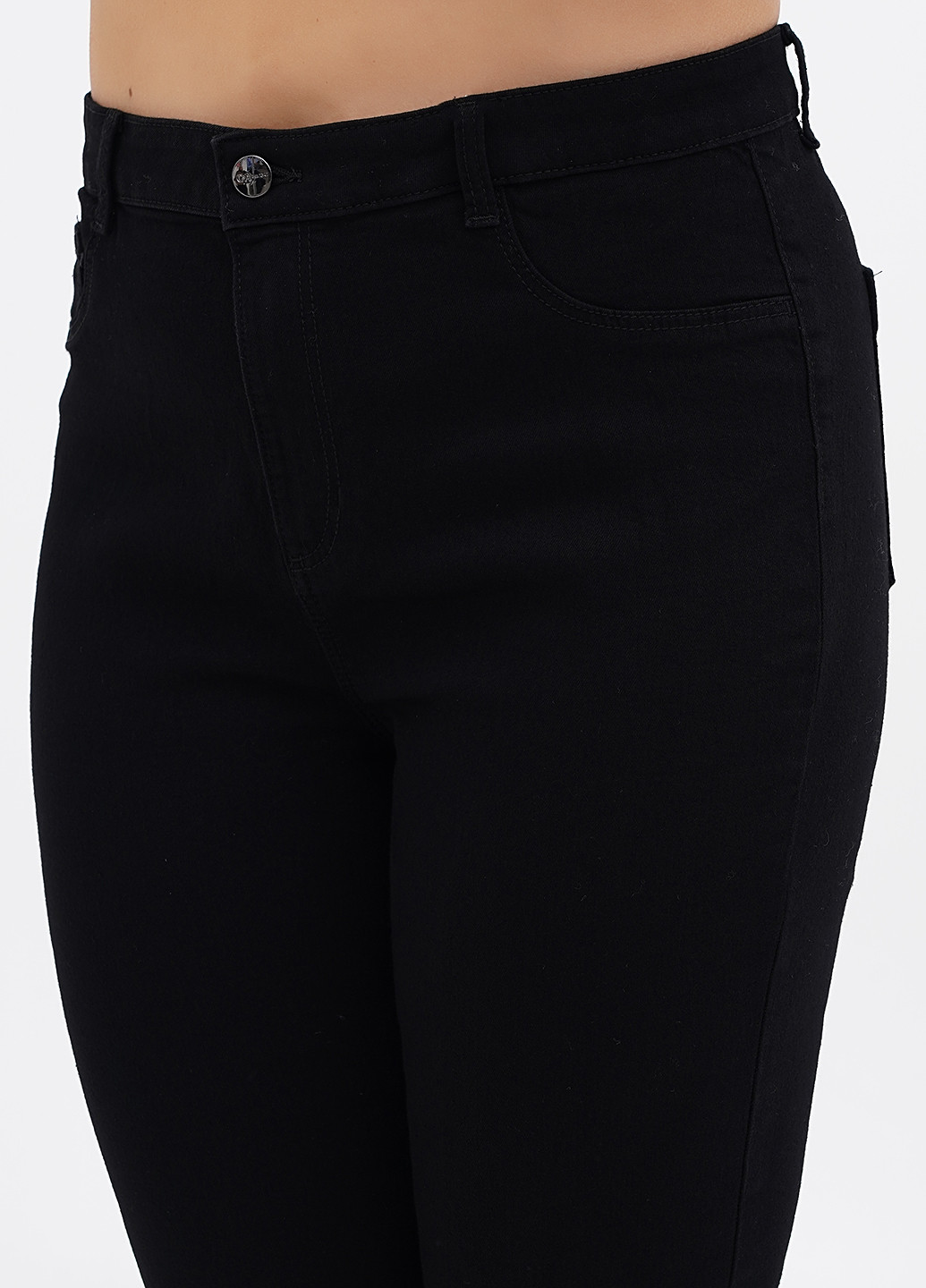 Черные демисезонные джеггинсы C&A