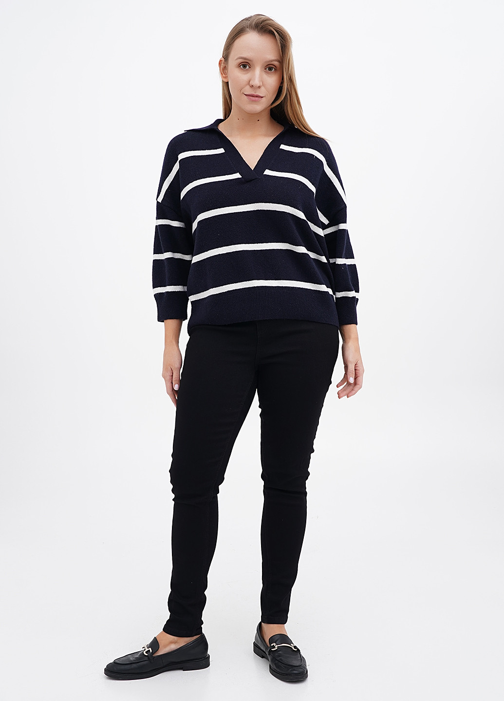 Черные демисезонные джеггинсы C&A