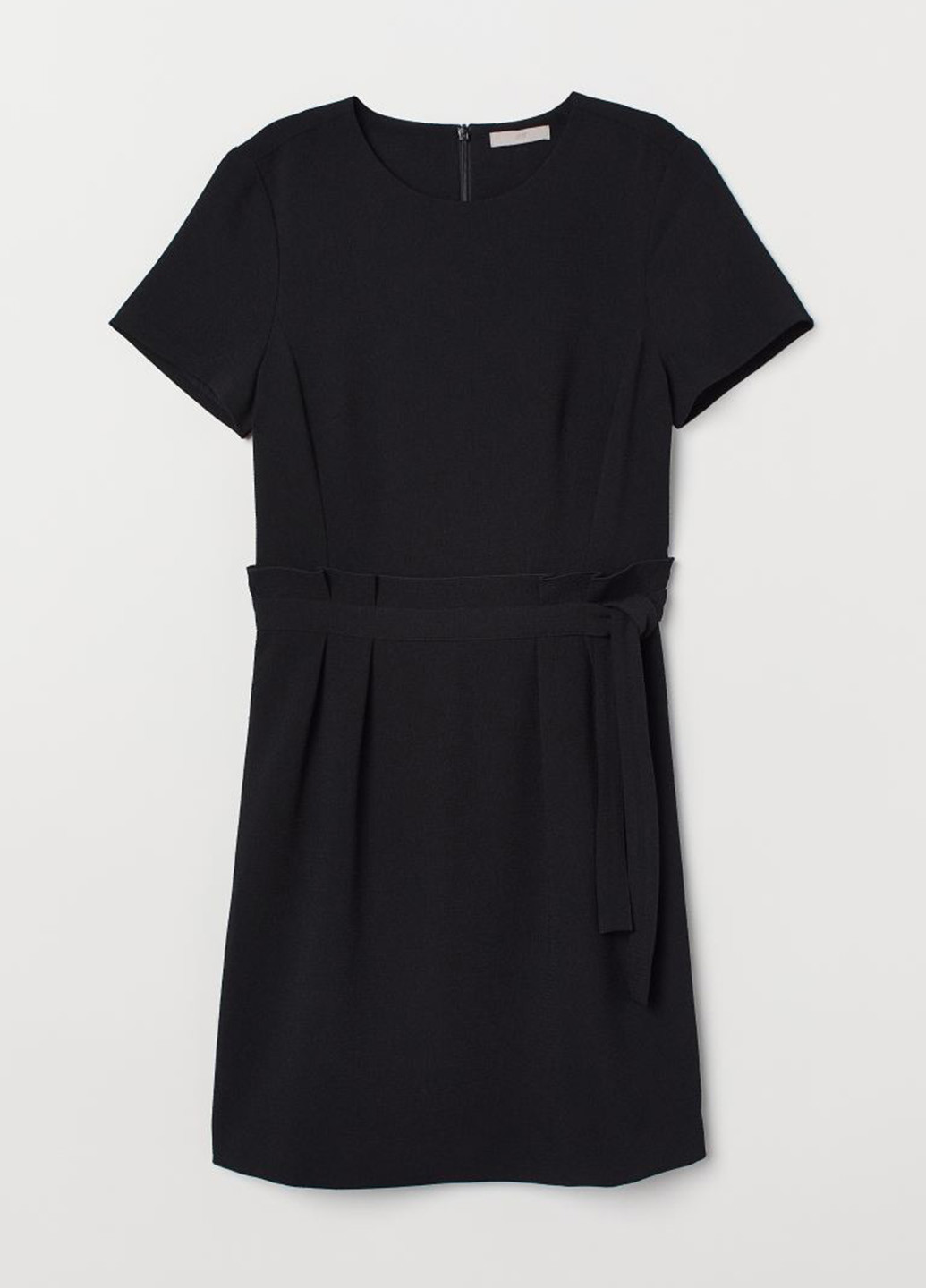 Чорна кежуал плаття, сукня кльош H&M однотонна