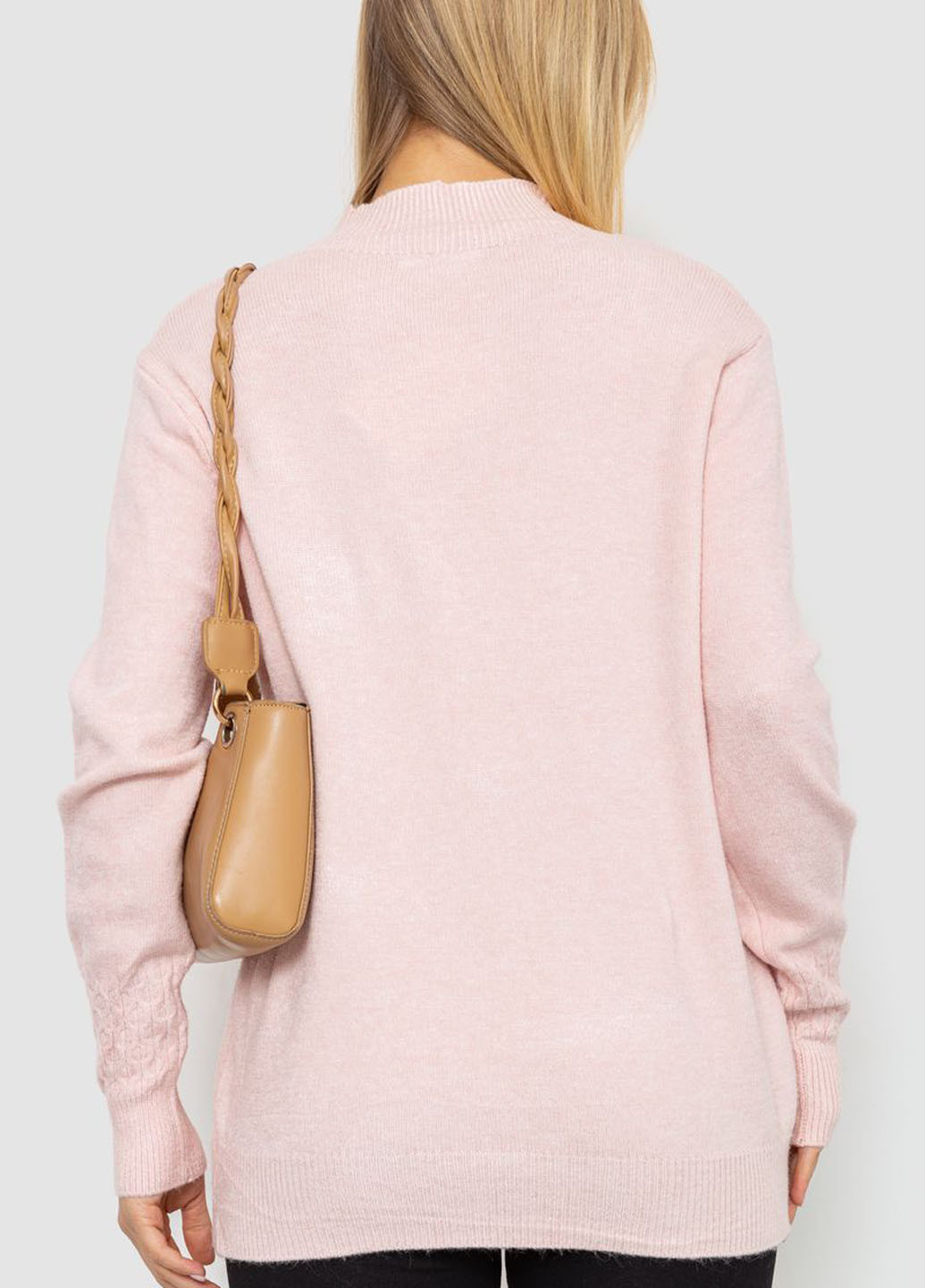 Светло-розовый демисезонный свитер Ager