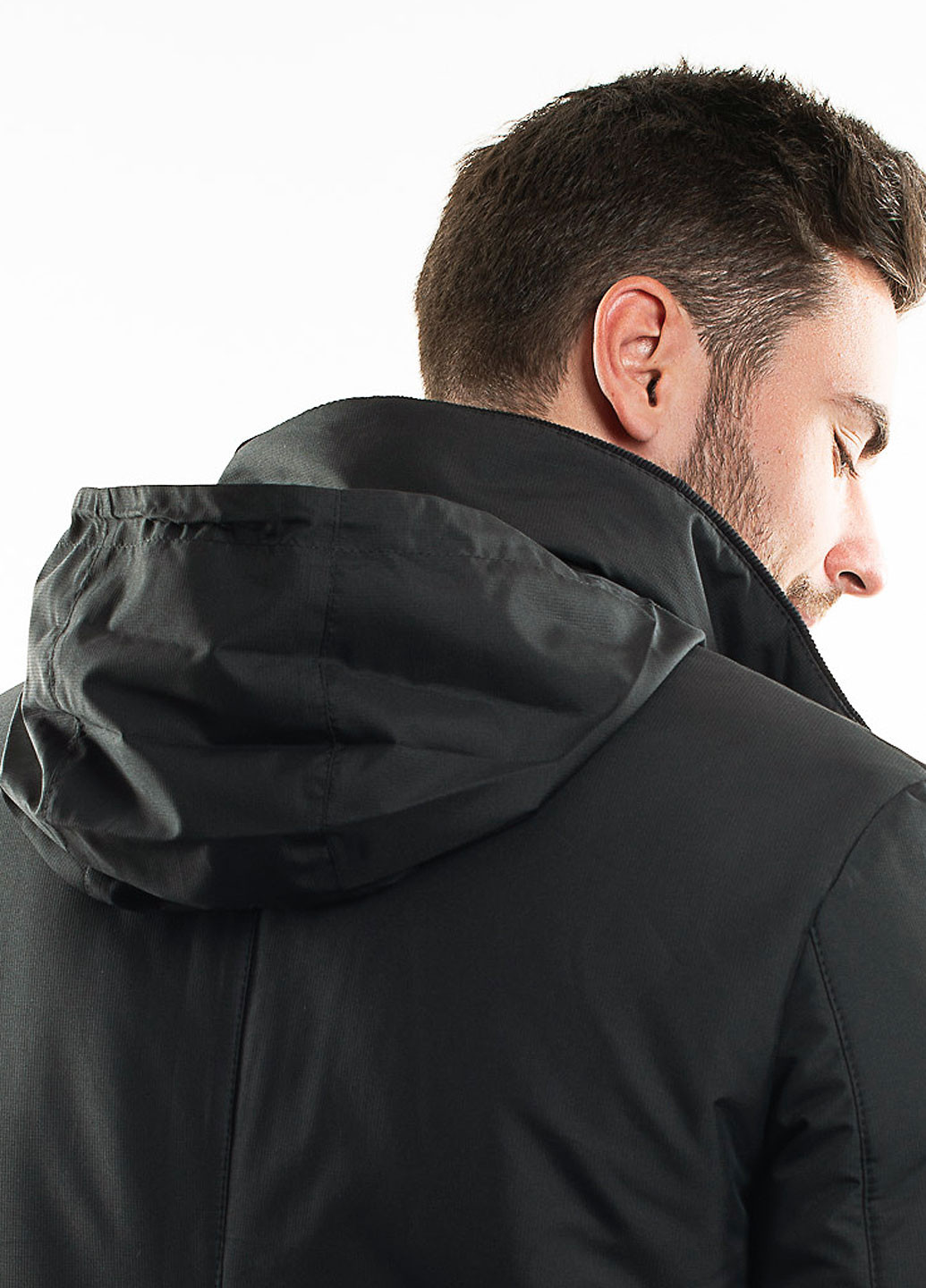 Черная демисезонная куртка демисезонная на мембране Astoni Actavis