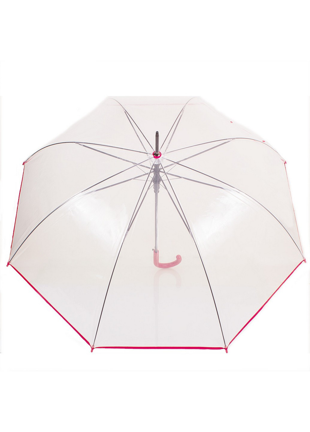 Жіноча парасолька-тростина напівавтомат 105 см Happy Rain (206211939)