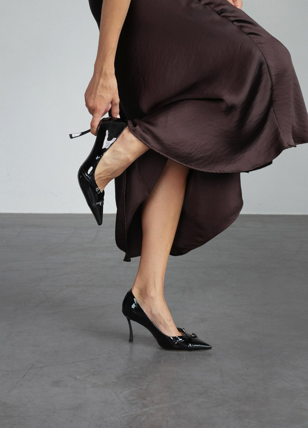 Le'BERDES Туфли лодочки черный з натуральная кожа, украина — демисезон (361019812)