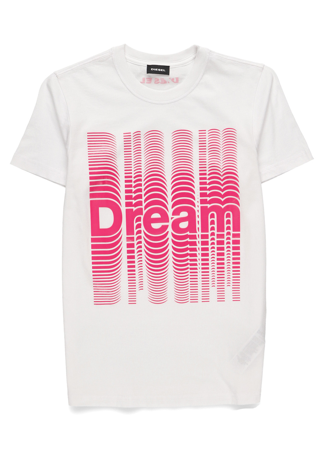 Белая летняя футболка Diesel
