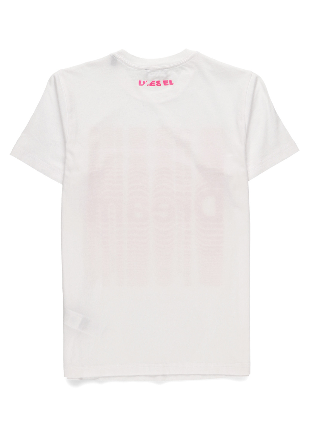 Белая летняя футболка Diesel