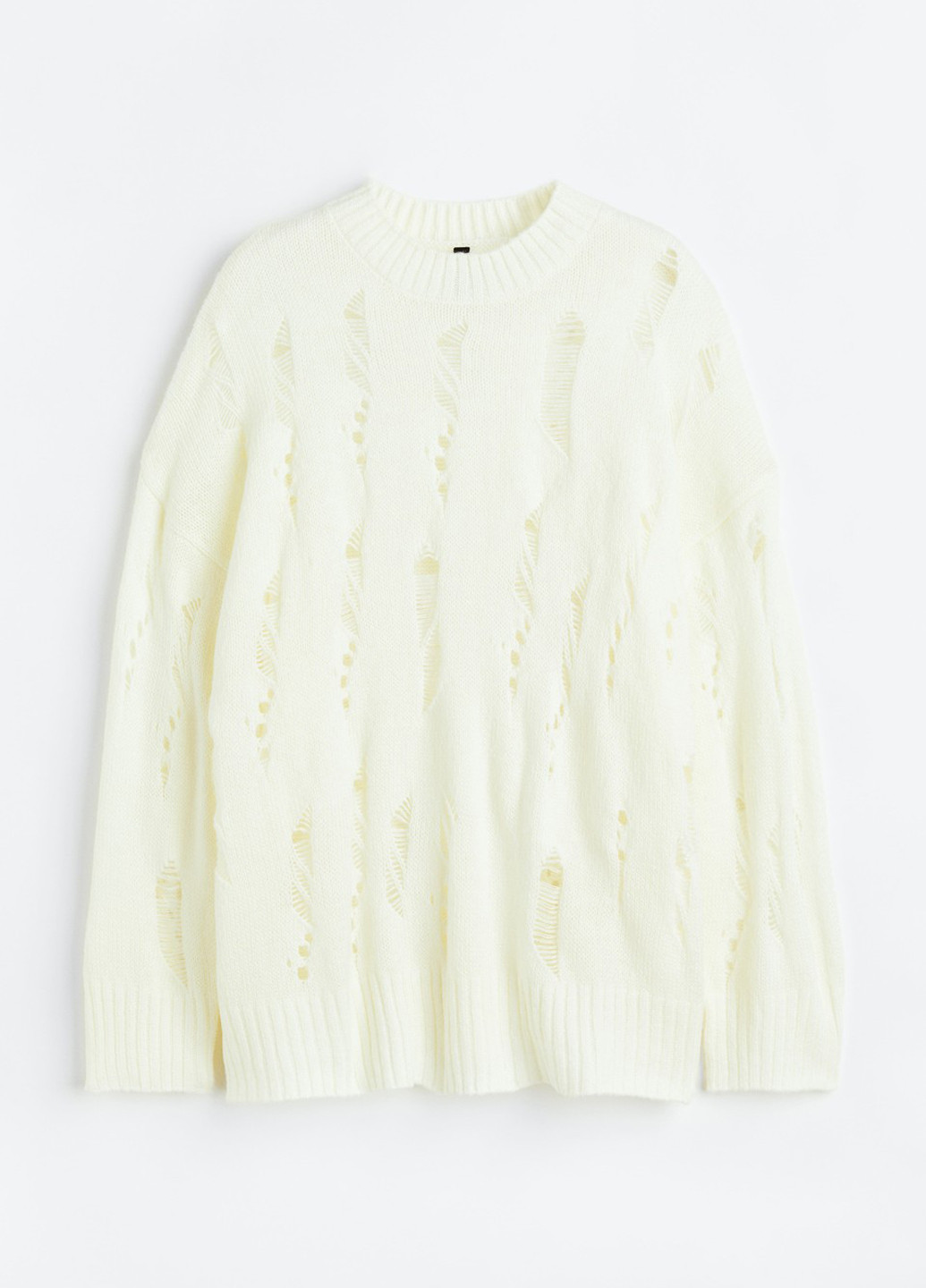 Кремовый зимний джемпер джемпер H&M