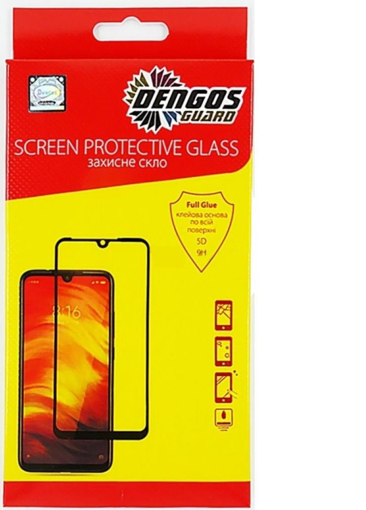 Стекло защитное Full Glue Xiaomi Mi 10 Lite (TGFG-137) (TGFG-137) DENGOS (203960850)