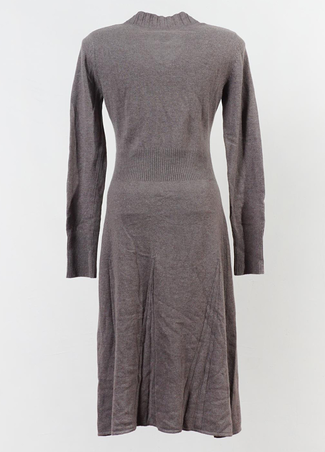 Темно-серое кэжуал платье Olsen однотонное