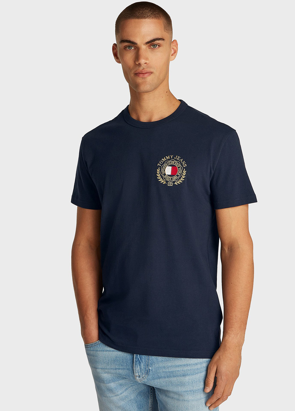 Темно-синя футболка Tommy Jeans