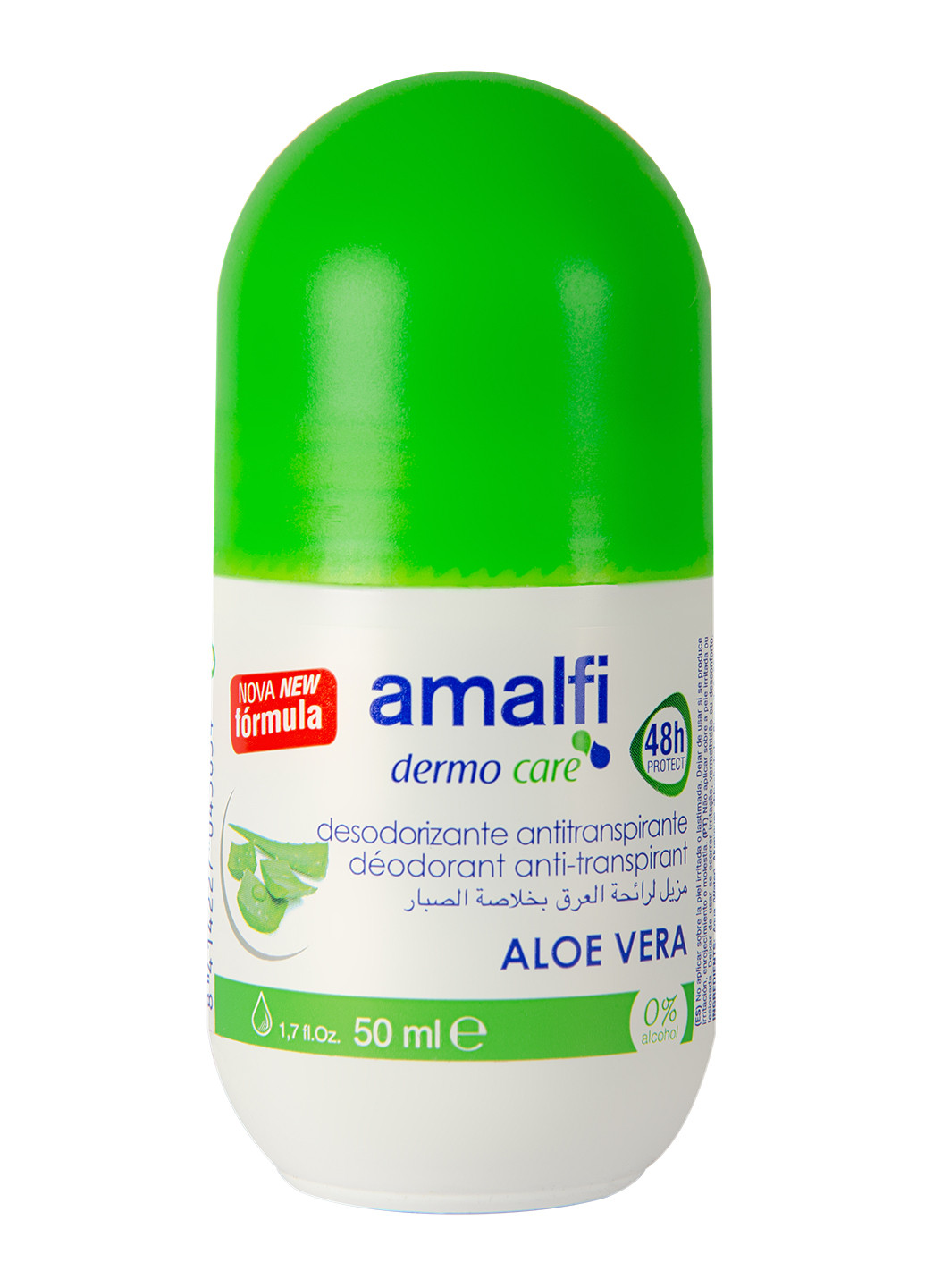 Роликовий дезодорант Aloe Vera 50 мл Amalfi (214818362)
