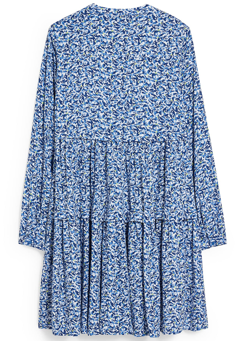 Синя кежуал сукня оверсайз C&A з абстрактним візерунком
