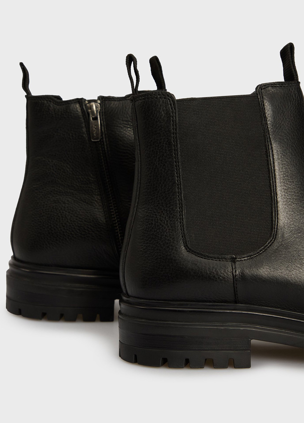 Черные зимние ботинки челси Mexx