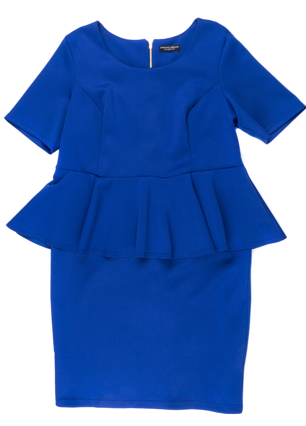 Синее кэжуал платье короткое Dorothy Perkins