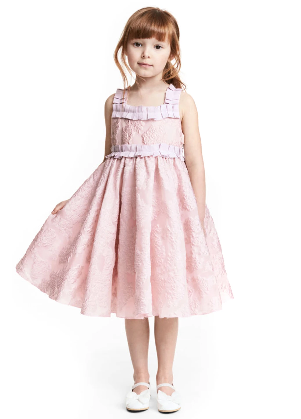 Розовое платье H&M (88370991)