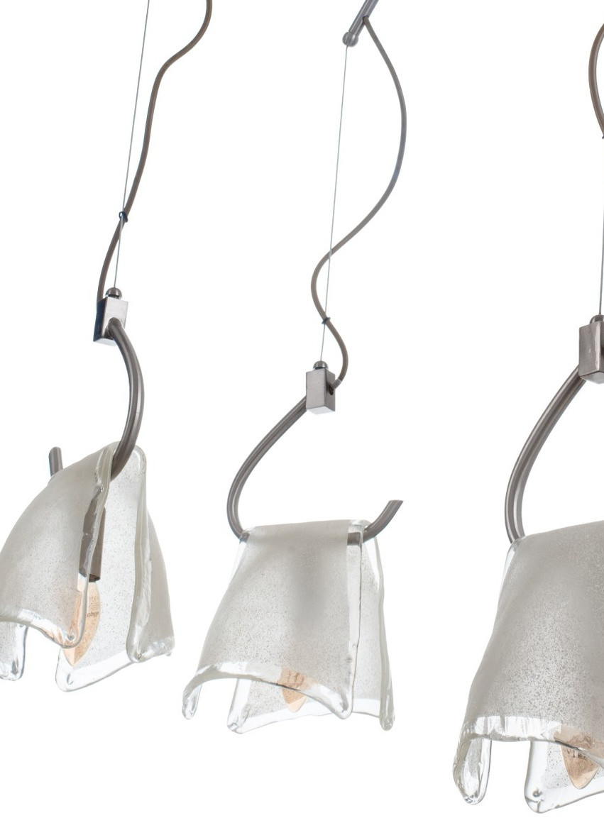 Люстра потолочная подвес на 4 плафона в зал BR-180S/4/1012020404 Brille (253885630)