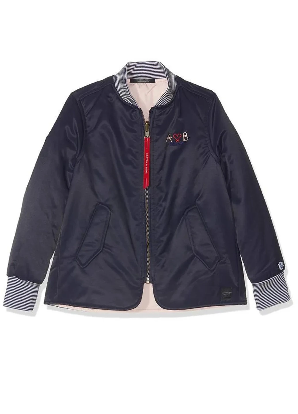 Комбинированная демисезонная куртка Scotch & Soda